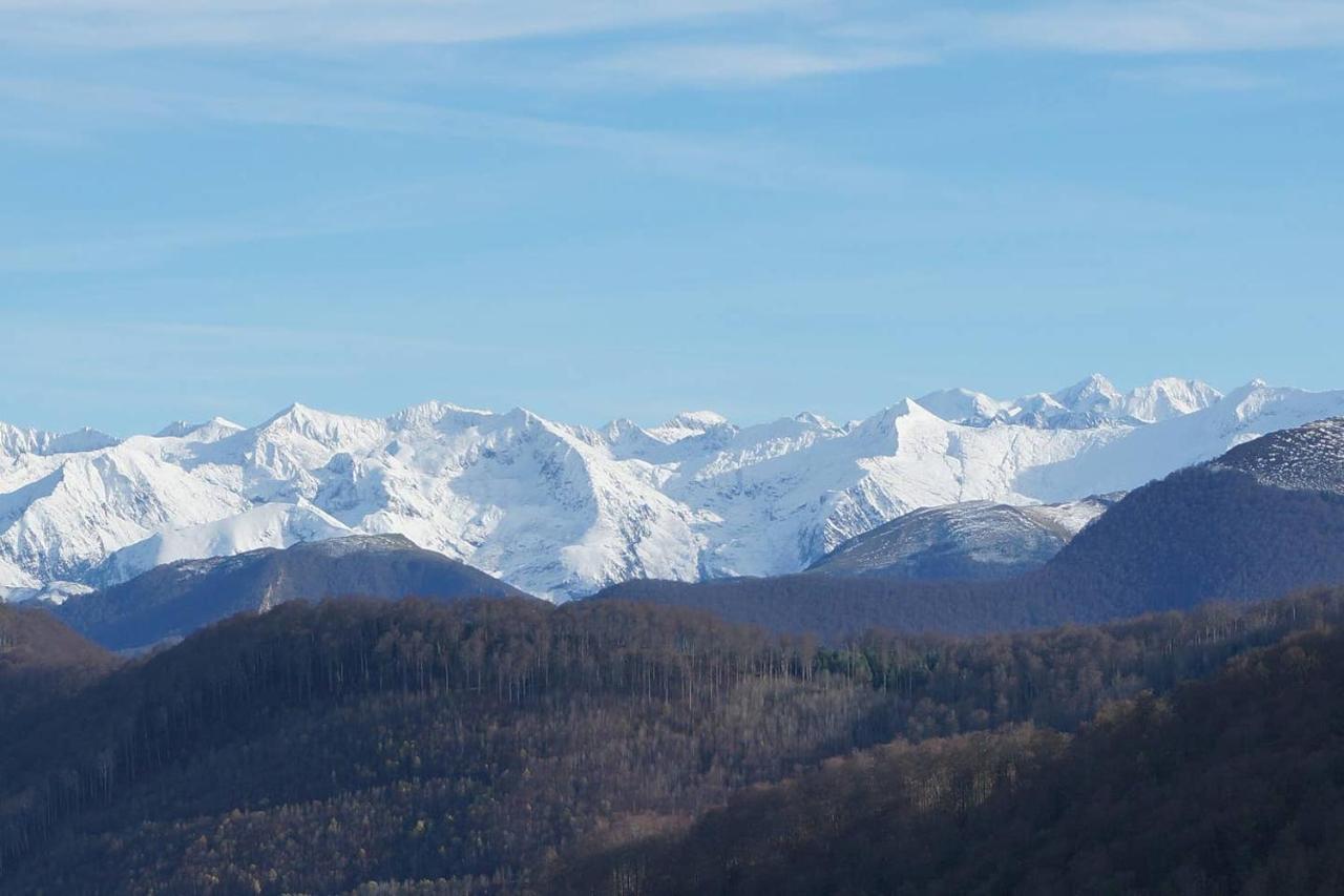 Joli Gite En Ariege Avec Vue Buzan Buitenkant foto